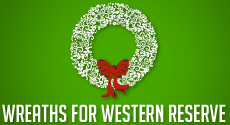Wreaths for Western Reserve Cemetery