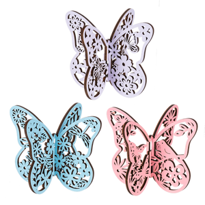 Laser Cut Butterfly Figurines