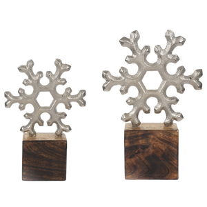 Snowflake Figurine Set