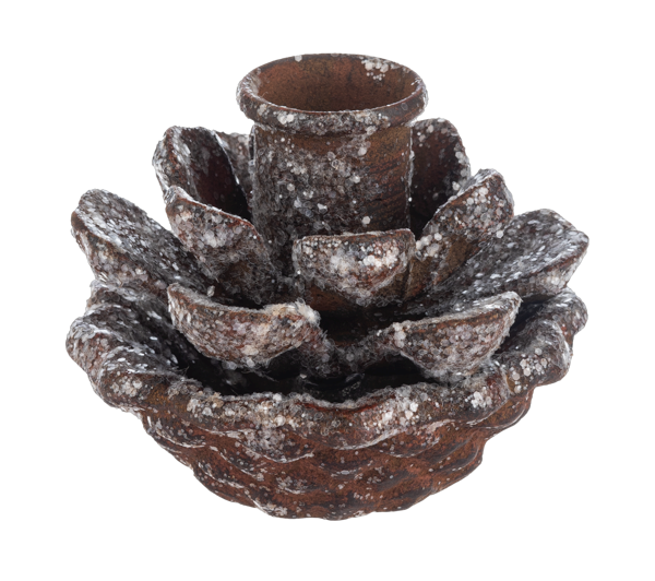 Pinecone Taper Holder