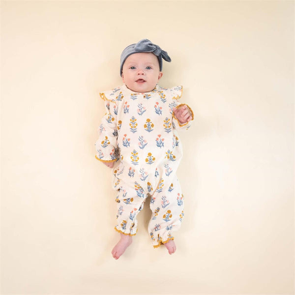 Fall Corduroy Baby Bodysuit Set