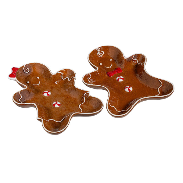 Baking Spirits Bright Gingerbread Plate