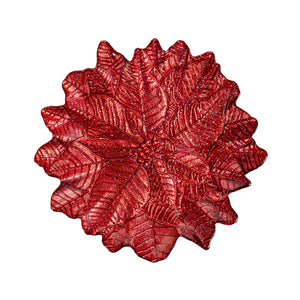 Holiday Poinsettia Poinsettia Serving Dish
