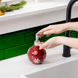 Joyful Traditions Ornament Soap Dispenser