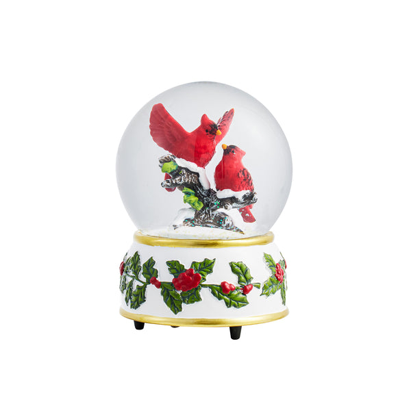 Joyful Traditions Cardinal Water Globe