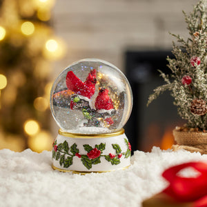 Joyful Traditions Cardinal Water Globe