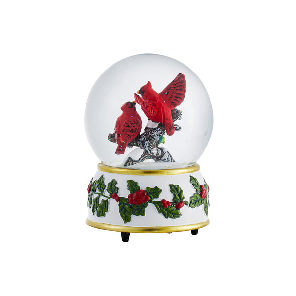 Joyful Traditions Cardinal Water Globe
