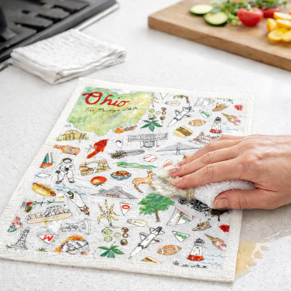 Ohio Wet-it Swedish Dish Cloth x Pippa
