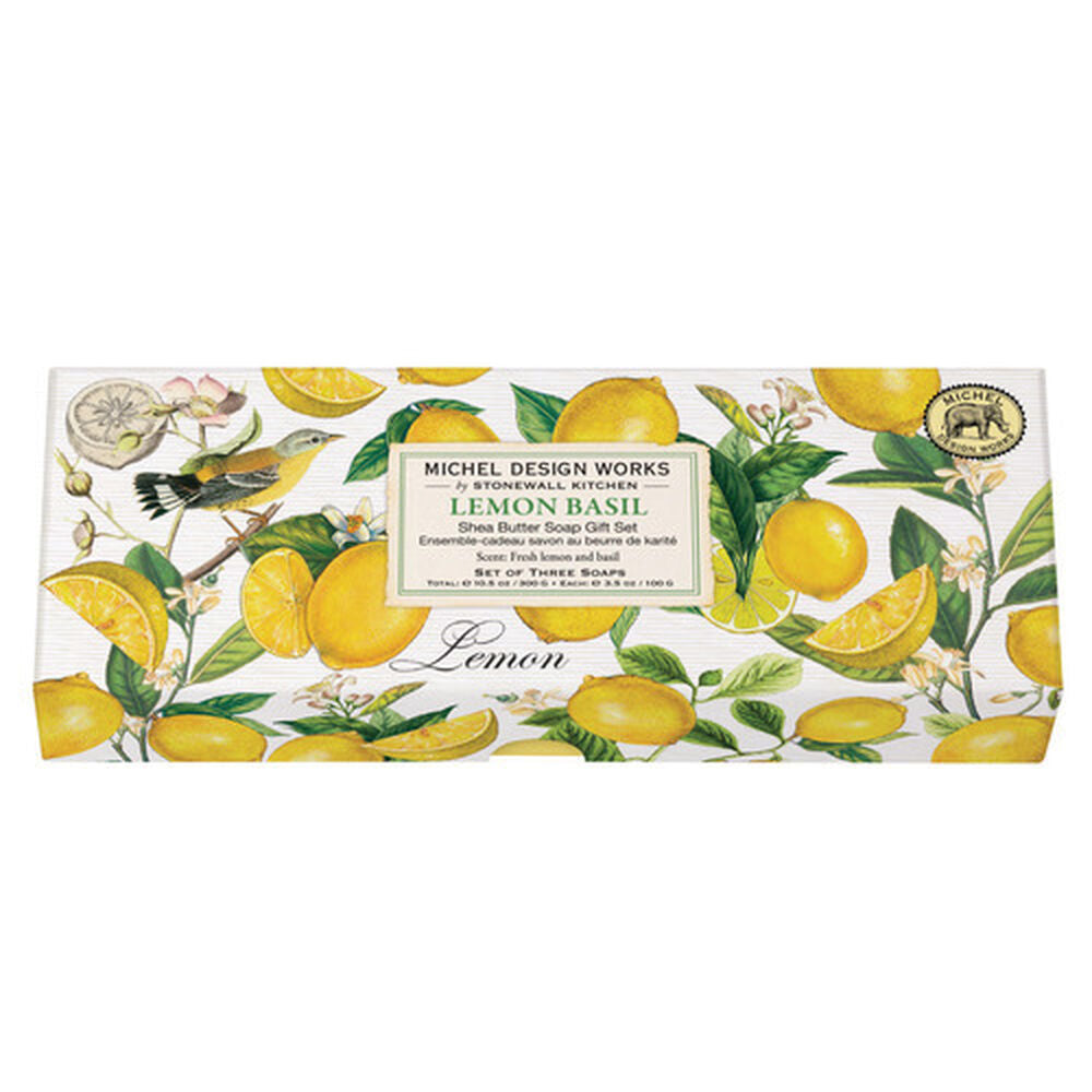 Lemon Basil Soap Gift Set
