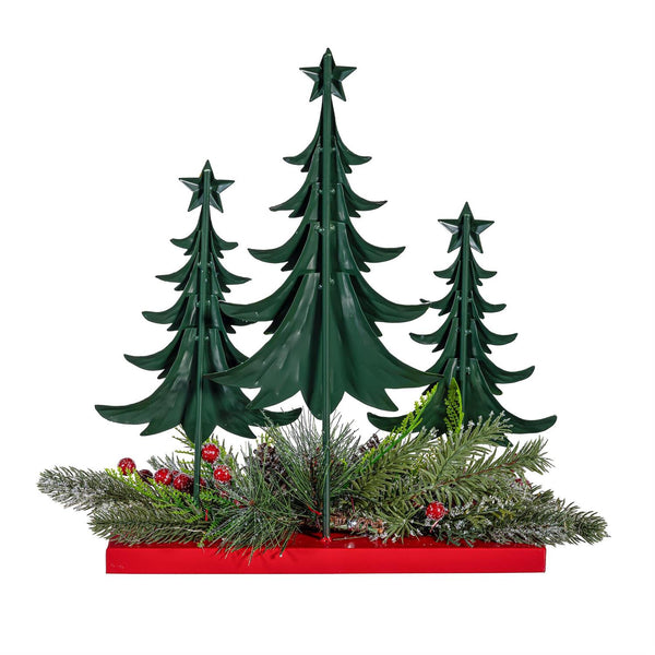 Joyful Traditions Christmas Trees Table Décor
