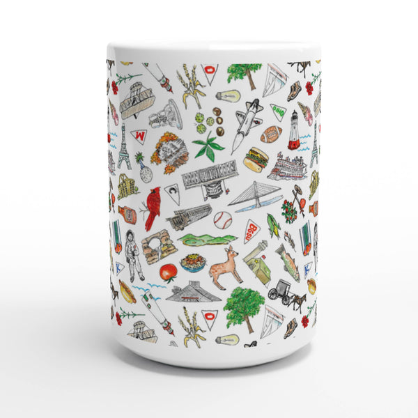 Pippa Ohio 15oz Medium Mug