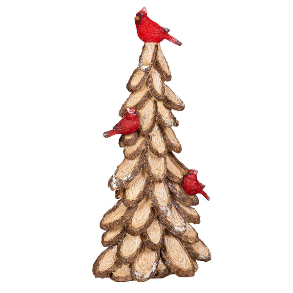 Woodland Storybook LED Tree with Cardinals
