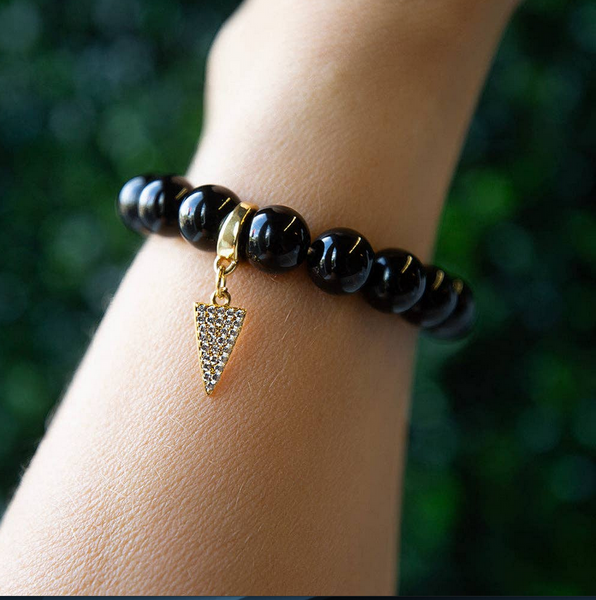 Arrow Charm, Cz Charm Bar