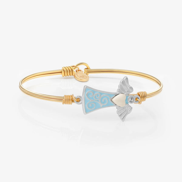 Luca and Danni Guardian Angel Bangle Bracelet