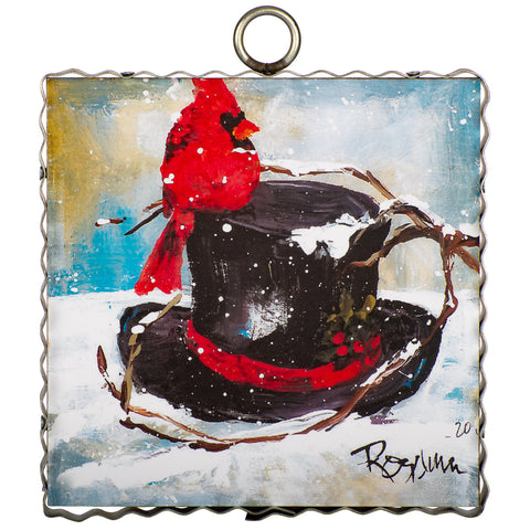 RTC Mini Top Hat Cardinal Print