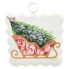 RTC Mini Scallop Art Chinoiserie Sleigh