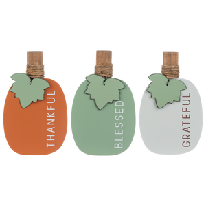 Grateful, Thankful, Blessed Pumpkin Sitabout