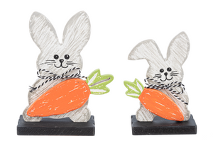 Mini Rabbit with Carrot Sitabout