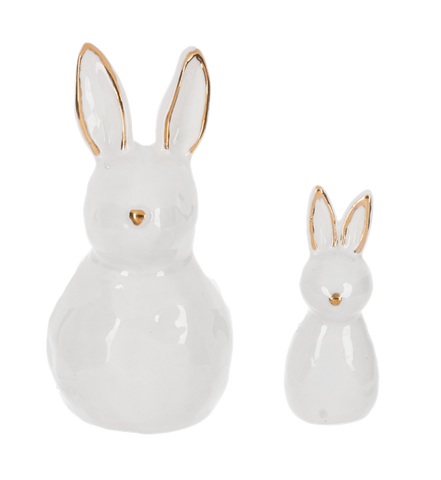 Gold Accent Rabbit Set