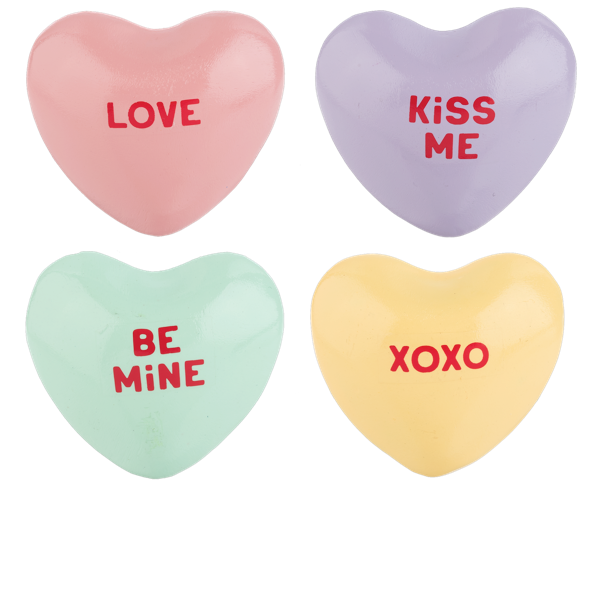 Candy Heart Chime Hearts