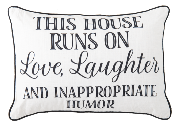 Love Humor Lumbar Pillow