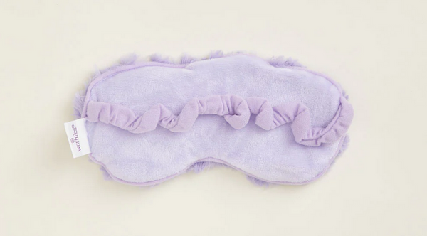 Curly Purple Warmies Eye Mask