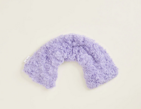 Curly Purple Warmies Neck Wrap