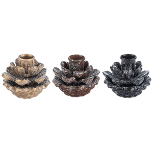 Pinecone Taper Holder