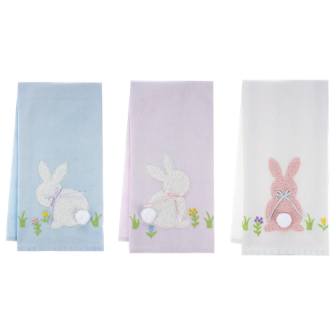 Pom Pom Bunny Kitchen Towel