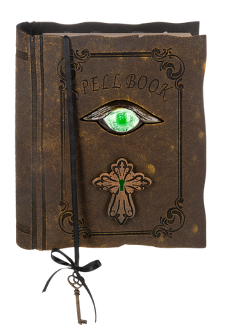 Shaking Spooky Spellbook Halloween Decor