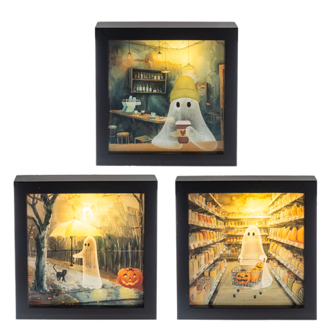 Light Up Shadow Boxes - Sm.