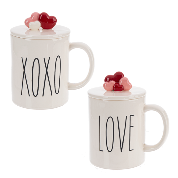 Love is Sweet - Mugs with Lid