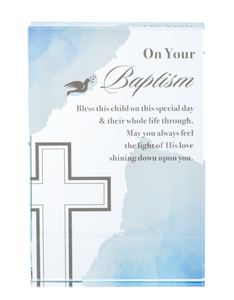 Sacrament Gifts Baptism Plaque