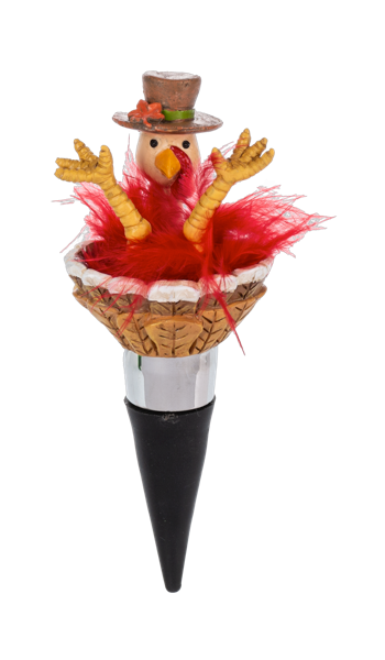 Turkey Wine Bottle Toppers