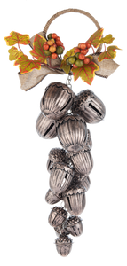 Shimmers of Fall - Acorn Bell Ornament