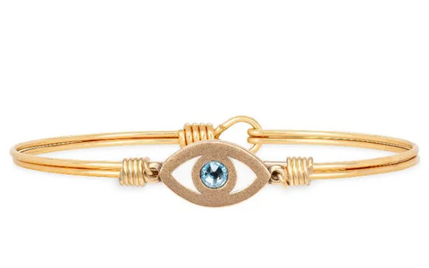 Luca and Danni Evil Eye Bangle Bracelet