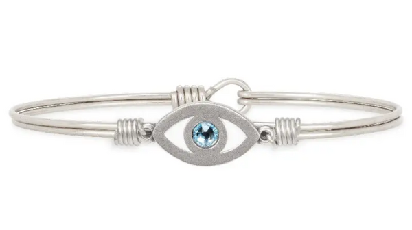 Evil Eye Bangle Bracelet