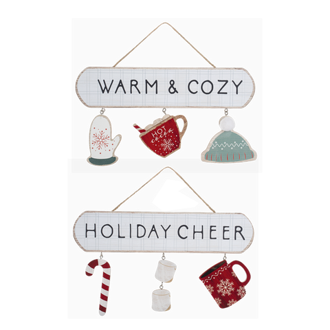Comfy & Cozy Christmas - Wall Plaques