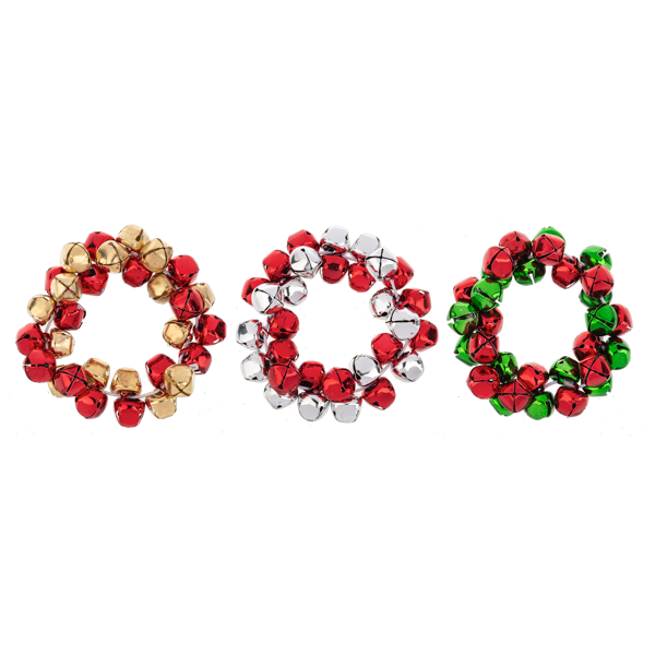 Jolly Jingles Stretch Bell Bracelets