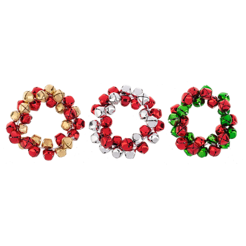 Jolly Jingles Stretch Bell Bracelets