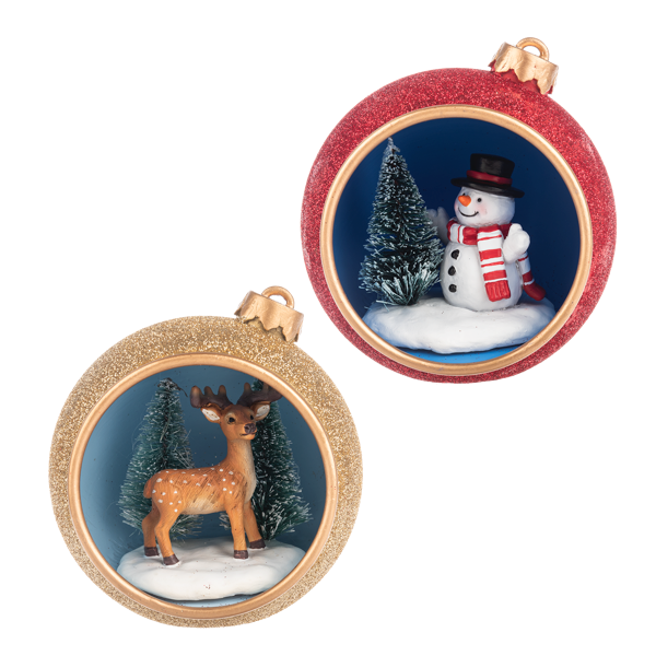 Panoramic Ornament Figurines