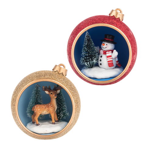 Panoramic Ornament Figurines