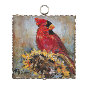 RTC Mini Sunflower Cardinal Print