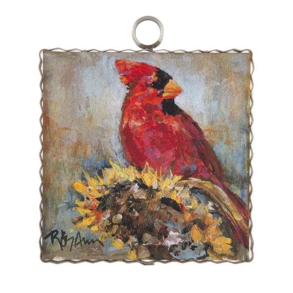 RTC Mini Sunflower Cardinal Print