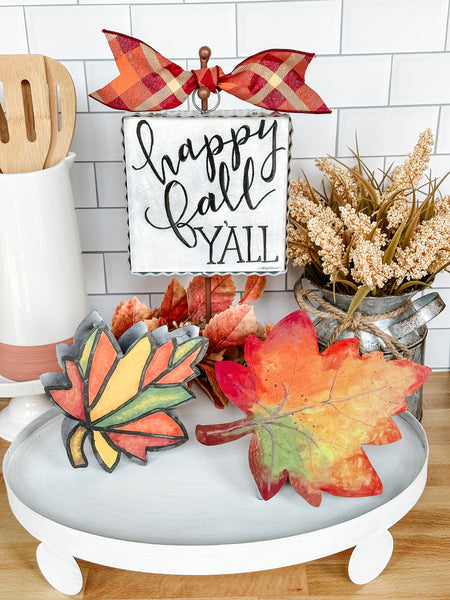 RTC Mini Fall Leaf Charm