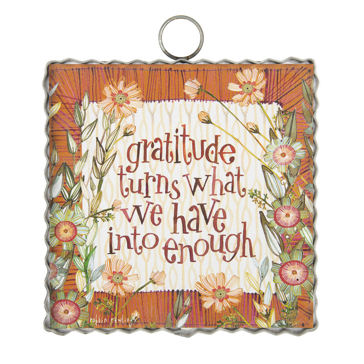 RTC Mini Enough Gratitude Print