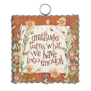 RTC Mini Enough Gratitude Print