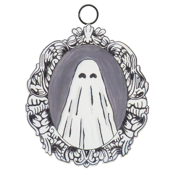 RTC Mini Oval Baroque Ghost Charm
