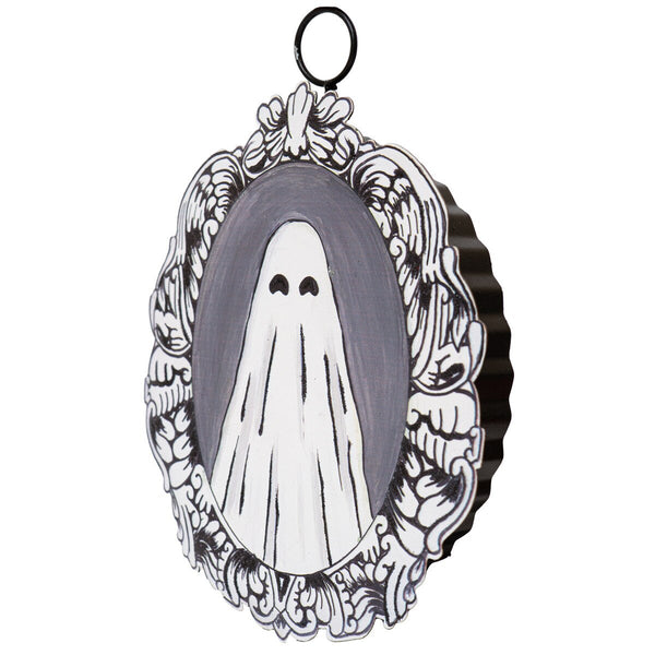 RTC Mini Oval Baroque Ghost Charm