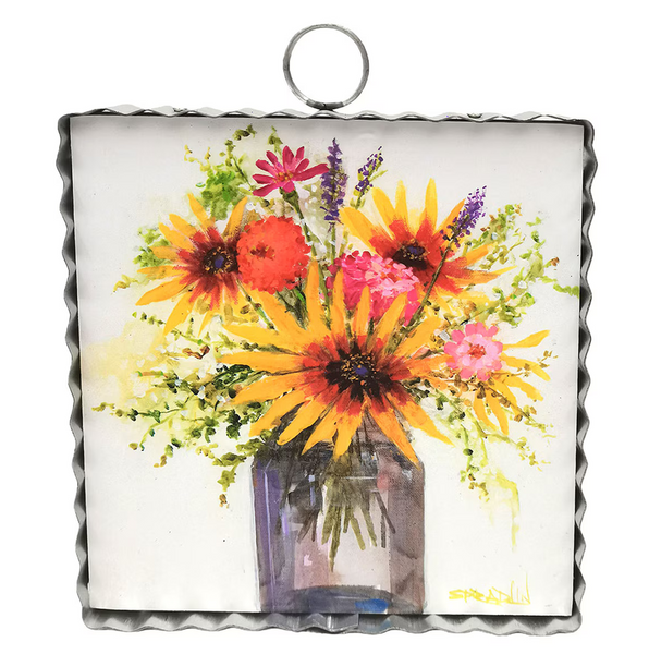 RTC Mini Art Sunflower Jar